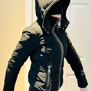 Authier down ski jacket black